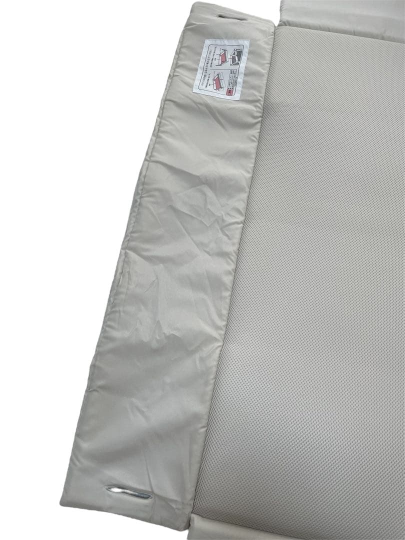 Aprica ココネルエアーAB ホワイトグレー ベビーベッド