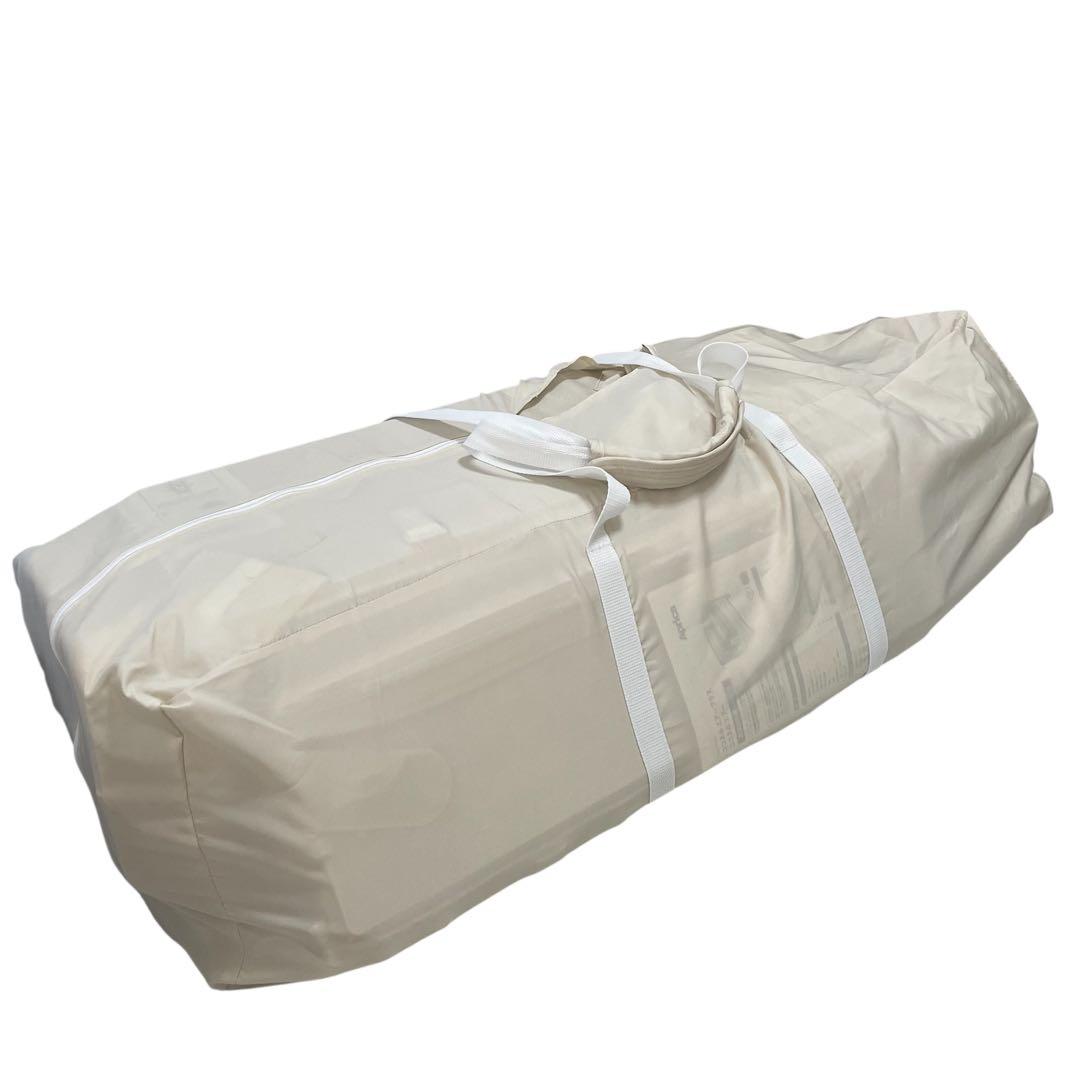 Aprica ココネルエアーAB ホワイトグレー ベビーベッド