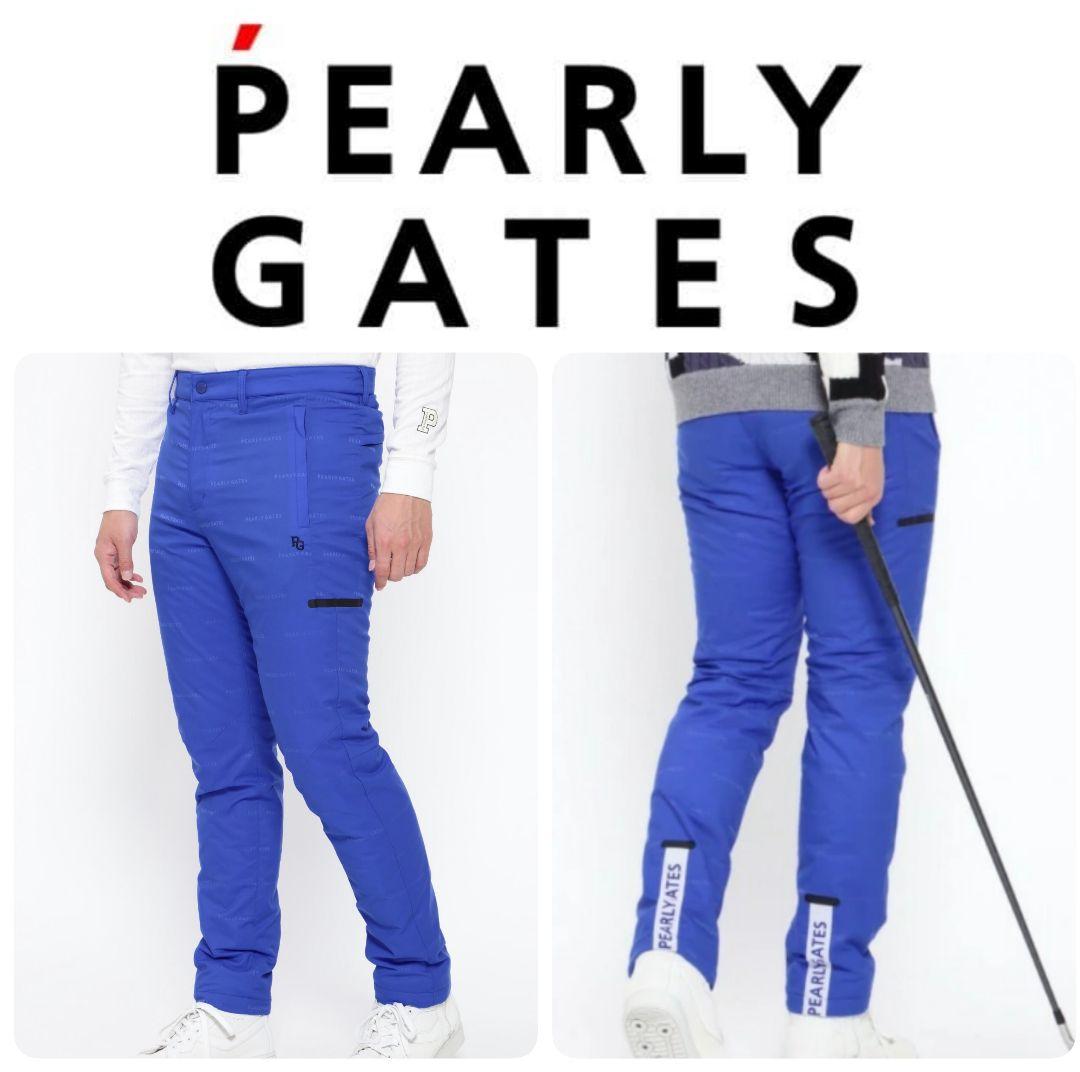 PEARLY GATES ゴルフパンツ 青