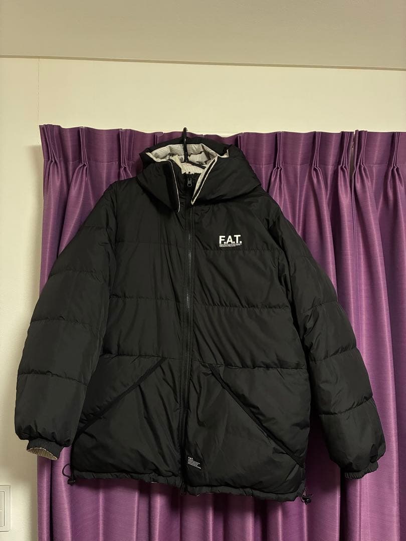 FAT DUBRIPE ダウンジャケットパーカー　skinny