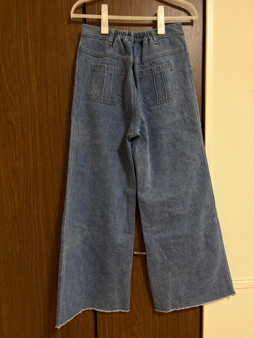 POPPY/ポピー　メニーリボンデニムパンツ