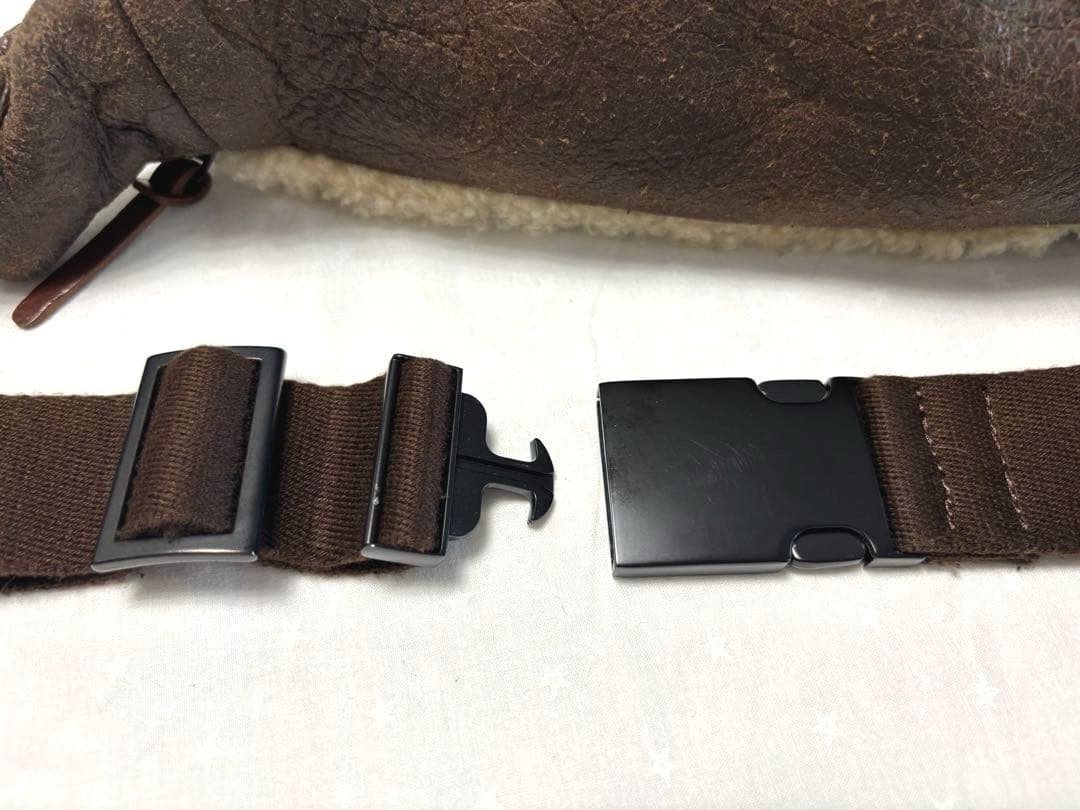 visvim ヴィズヴィム ムートン ウエストバッグ ボディバッグ brown