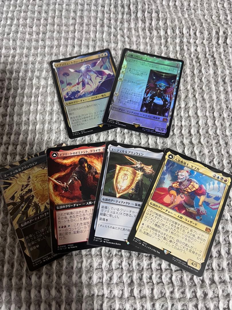 威名のソルジャー、セフィロス ボーダーレスfoil 他まとめ