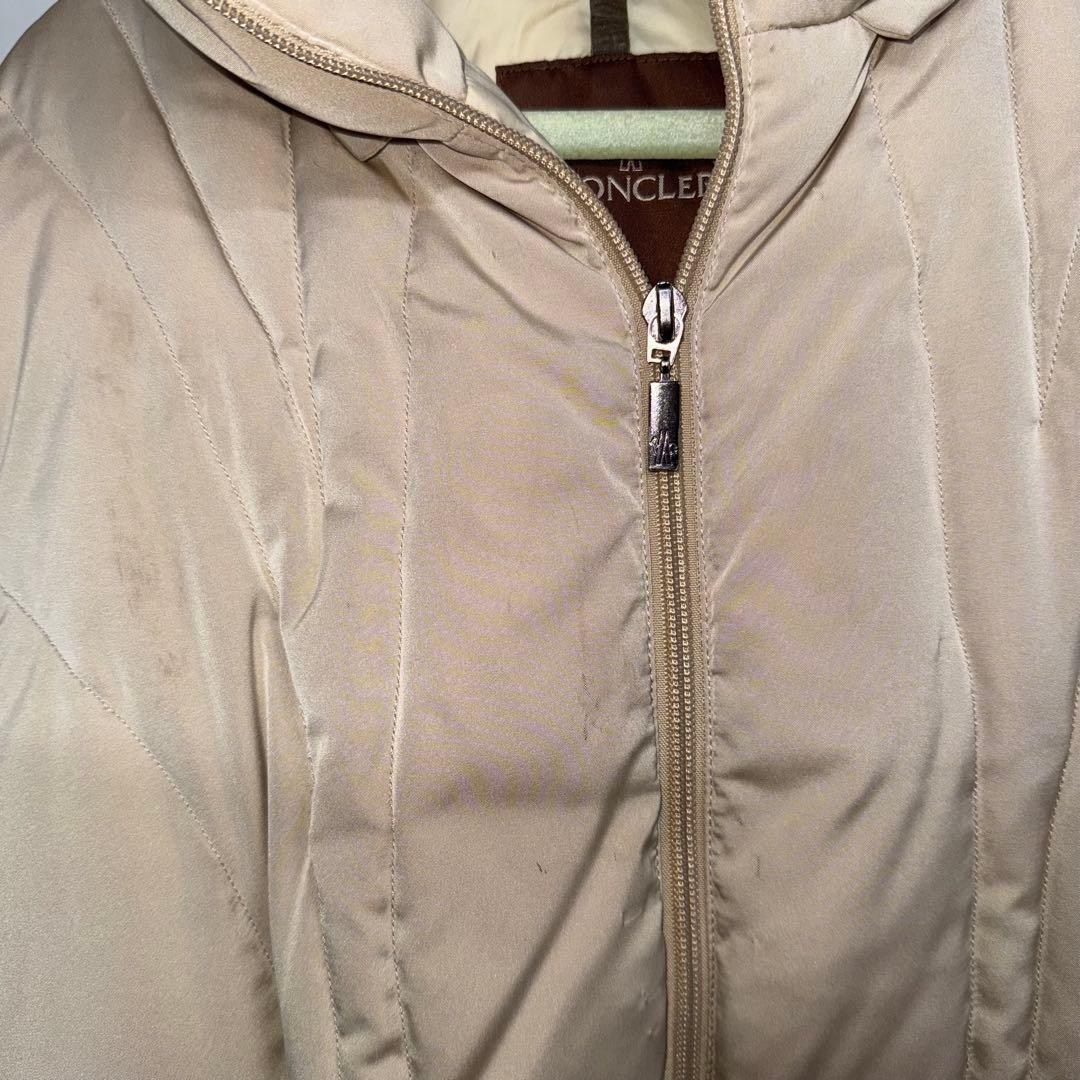 【国内正規品】moncler モンクレール　ダウンコート　ベージュ　ダウン