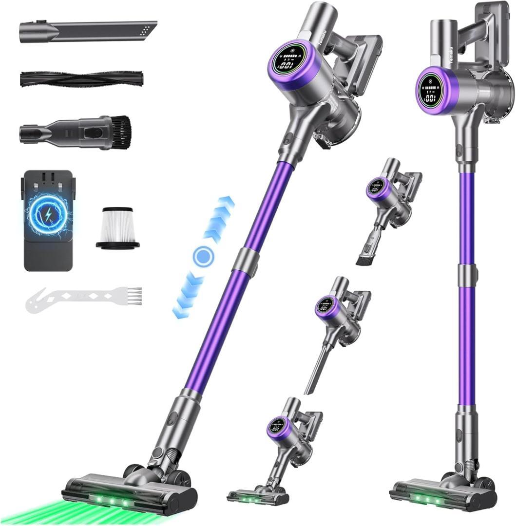 掃除機 コードレス　サイクロン軽量 掃除機 コードレス グリーンLEDライト