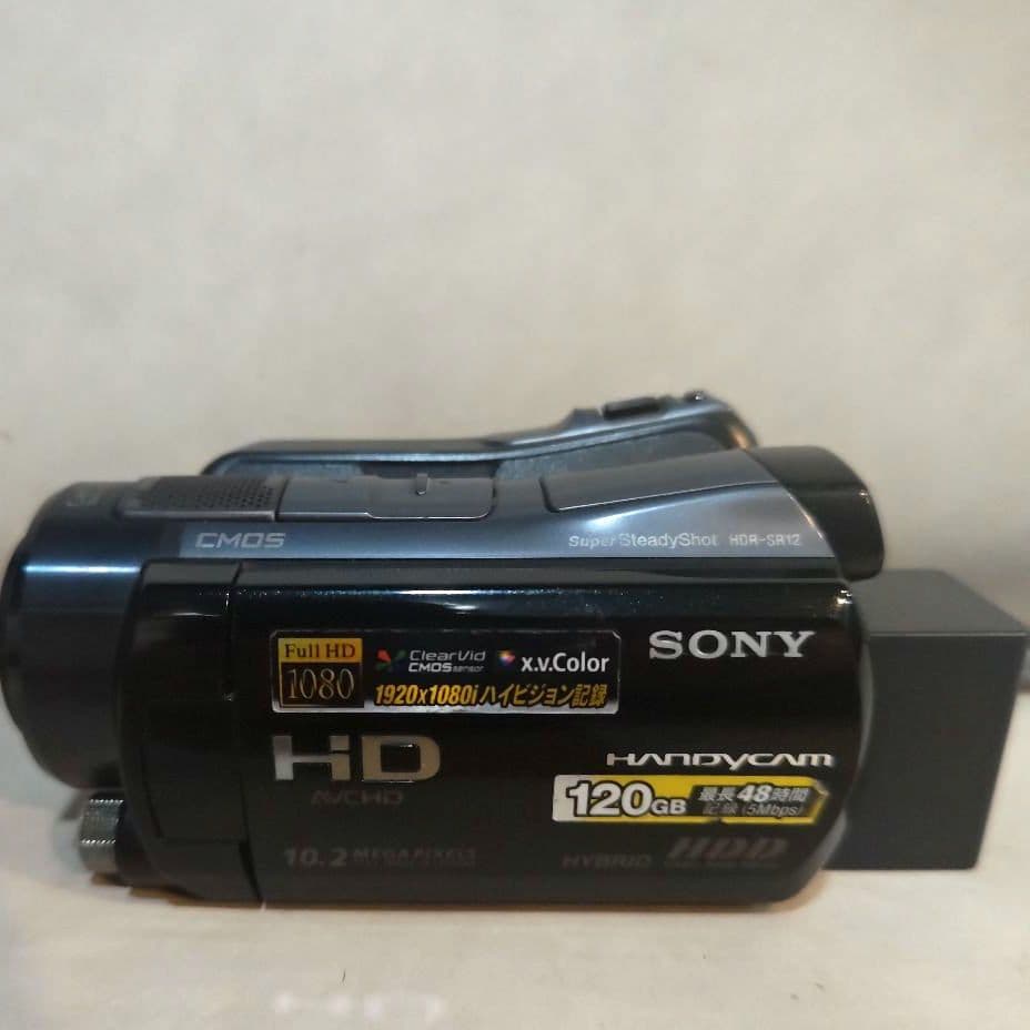 SONY HANDYCAM HDR-SR12 動作OK フル装備