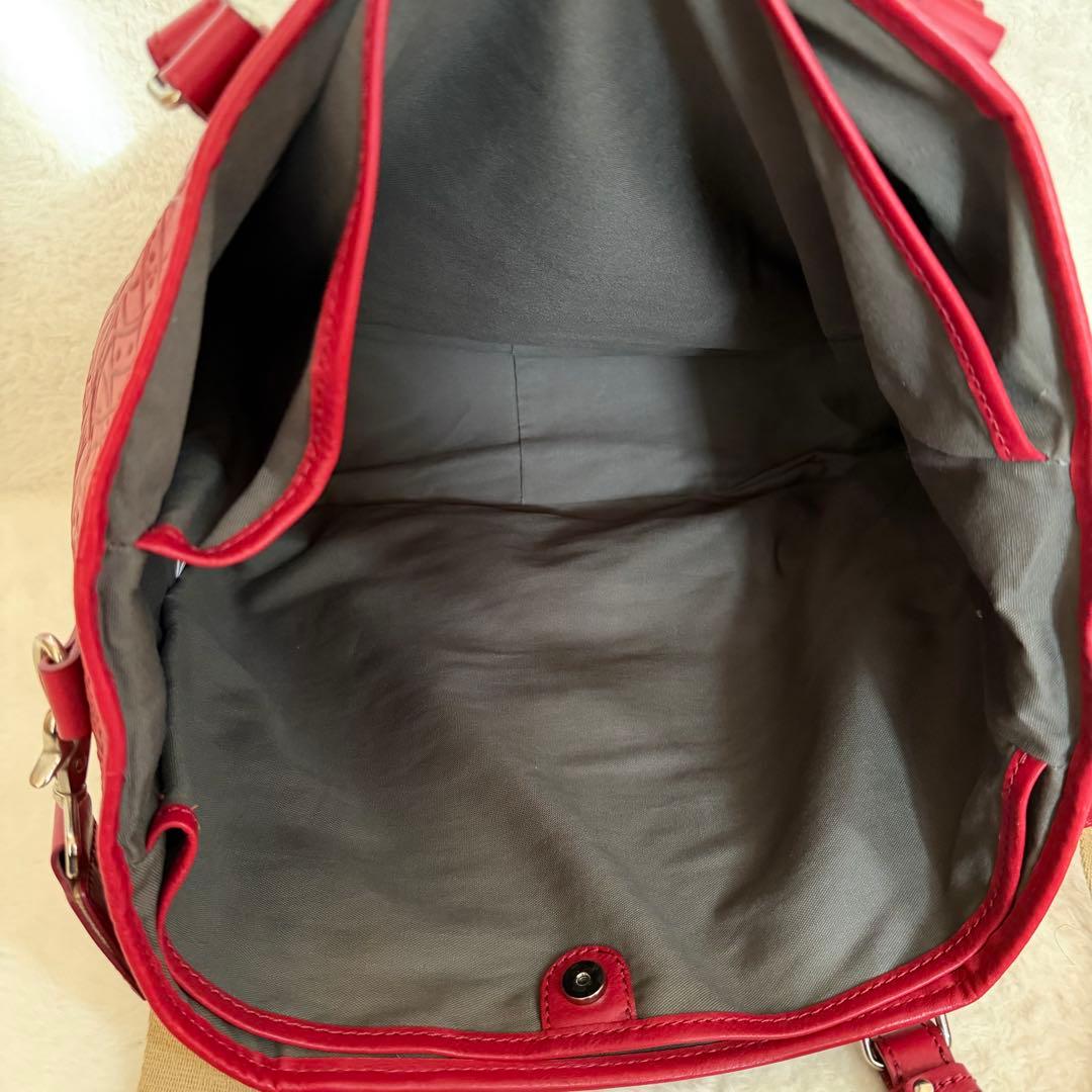 ヴィヴィアンウエストウッド アーサー　2wayトートバッグ ORB オーブ　赤