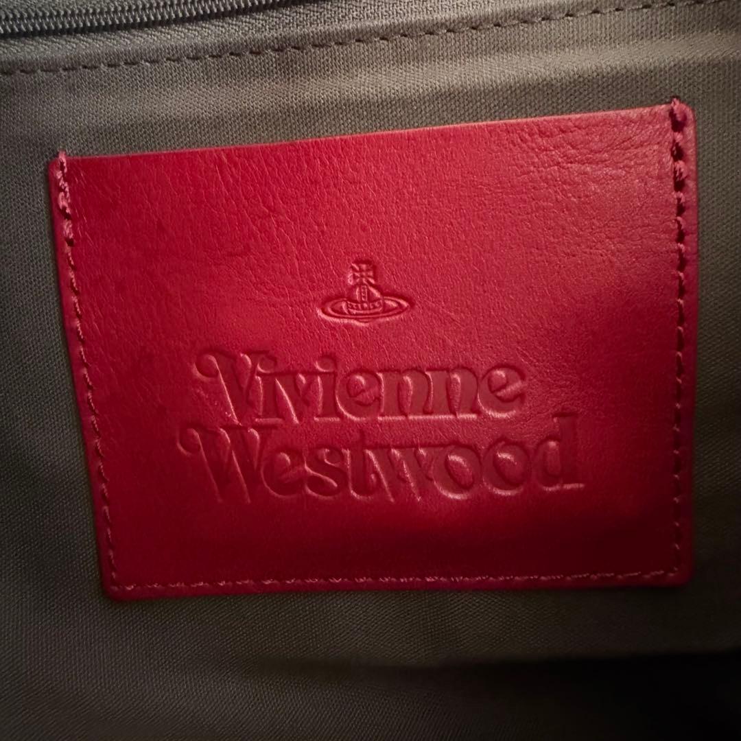 ヴィヴィアンウエストウッド アーサー　2wayトートバッグ ORB オーブ　赤