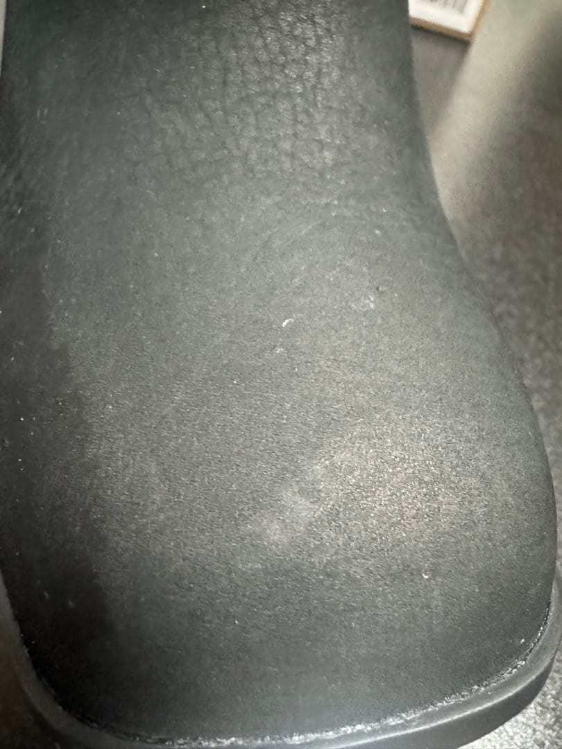 UGG ブラック プラットフォームヒールブーツ