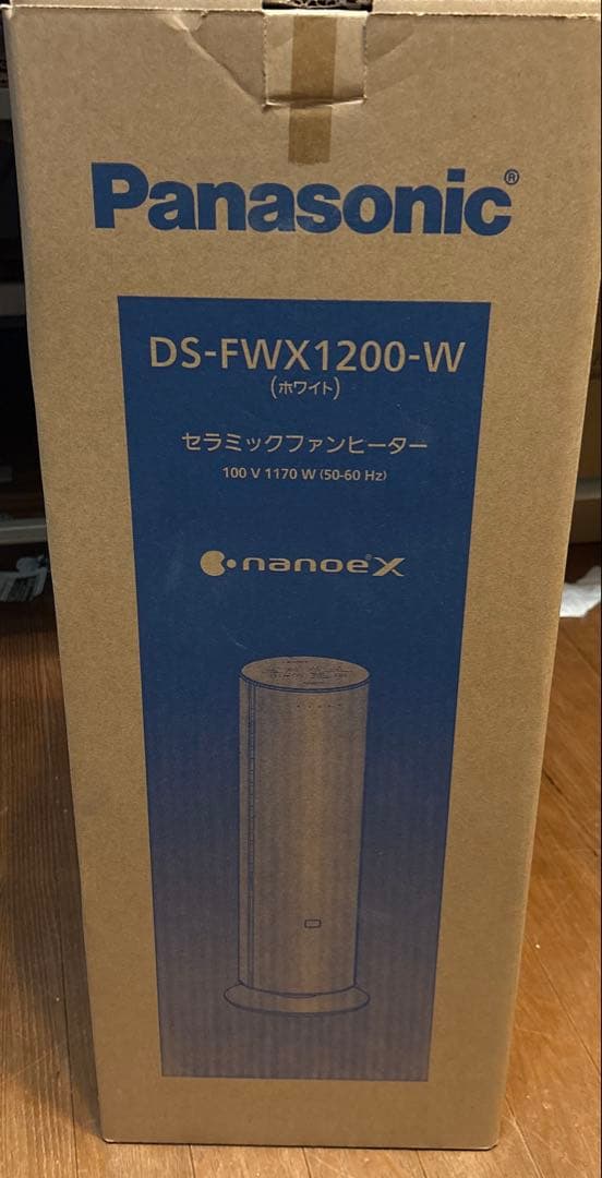Panasonic DS-FWX1200-W セラミックファンヒーター