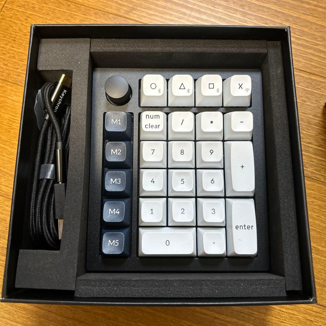 開封 Keychron Q0 Max QMK 赤軸 カーボンブラック