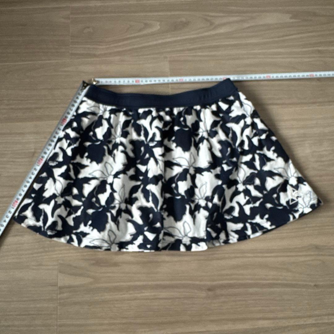 ルコック レディーステニスウェアセット ネイビー/ホワイト 花柄