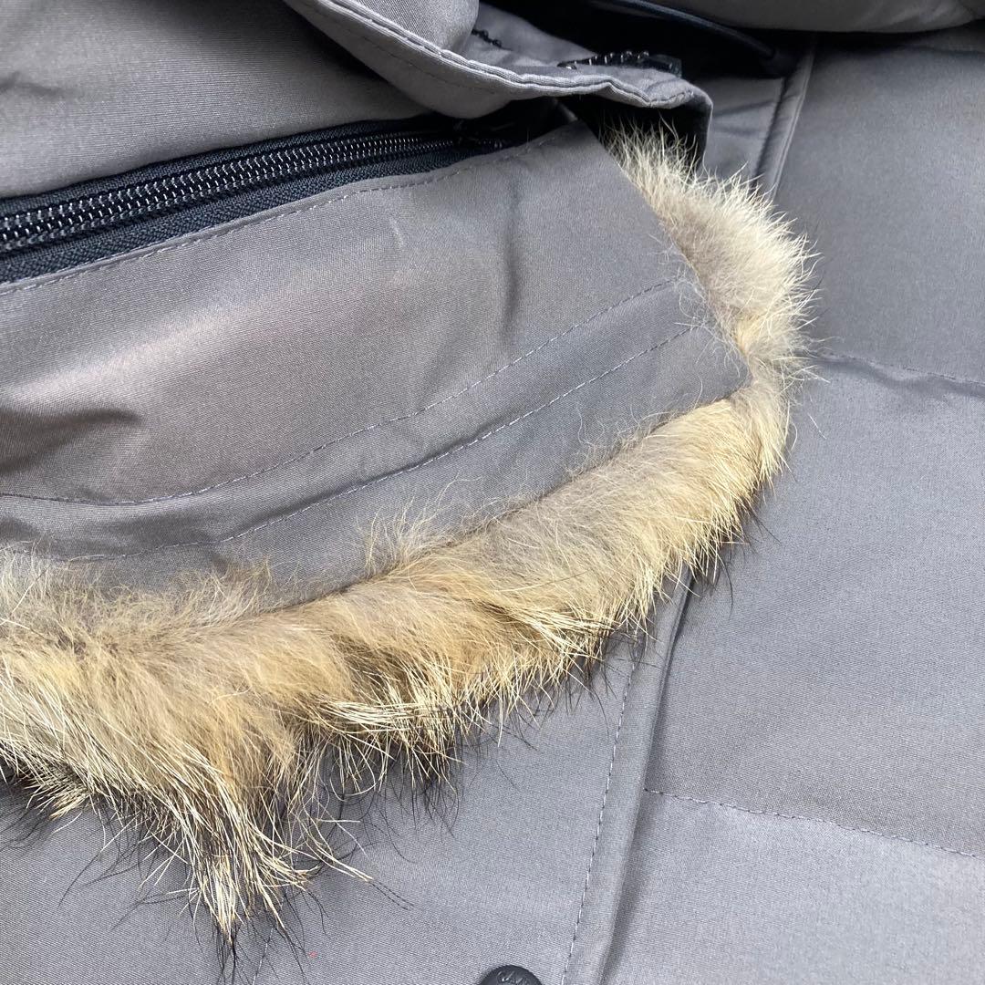 カナダグース シェルバーン　3802LB ブラックレーベル　サザビー　S グレー