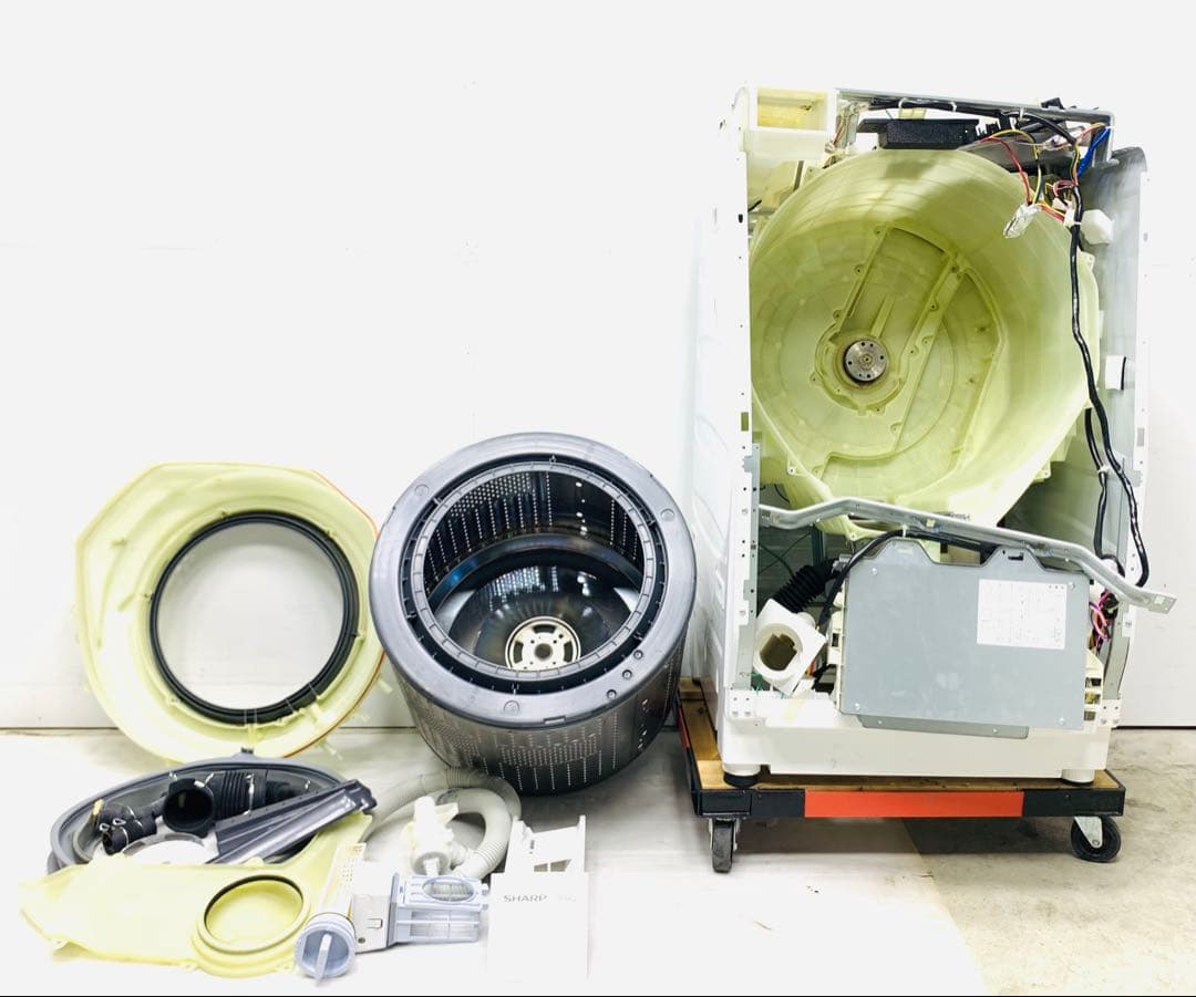ES-ZH1 シャープ　分解洗浄済み　マイクロ高圧洗浄 ドラム式洗濯乾燥機
