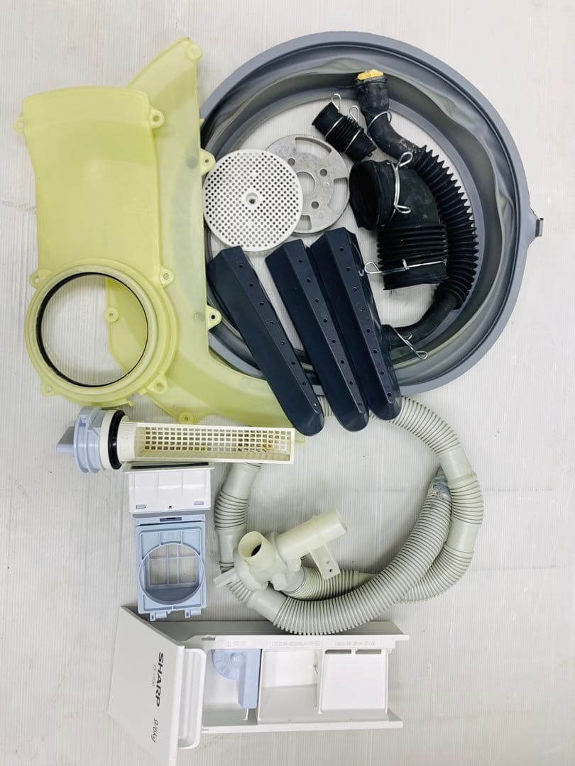 ES-ZH1 シャープ　分解洗浄済み　マイクロ高圧洗浄 ドラム式洗濯乾燥機