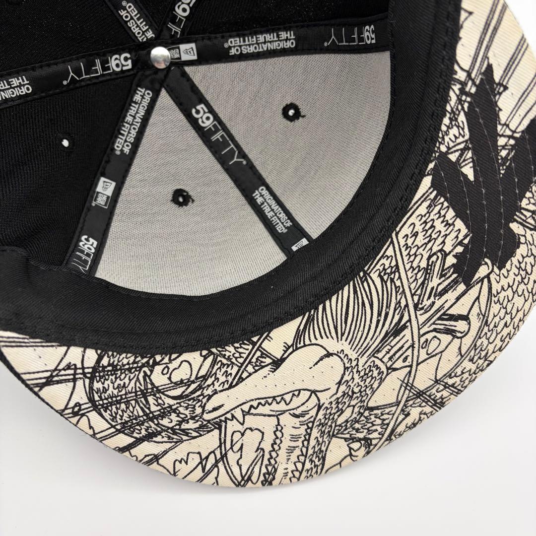 ニューエラ NEW ERA ドラゴンボール 神龍 漢字 7 3/8