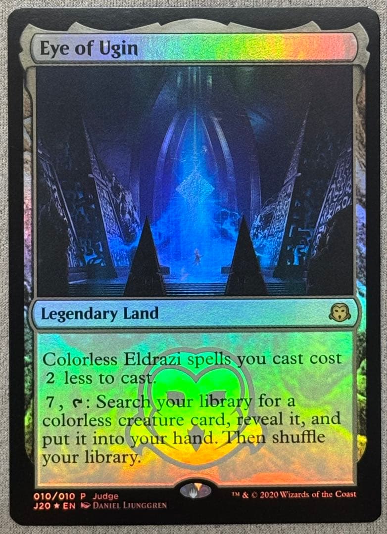 Foil【ウギンの目/Eye of Ugin】英語版　ジャッジ褒賞