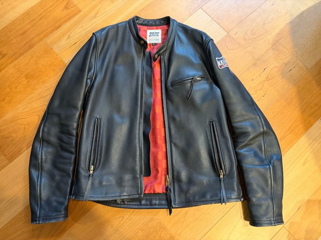 KADOYA レザージャケット 80周年記念 サイズLL