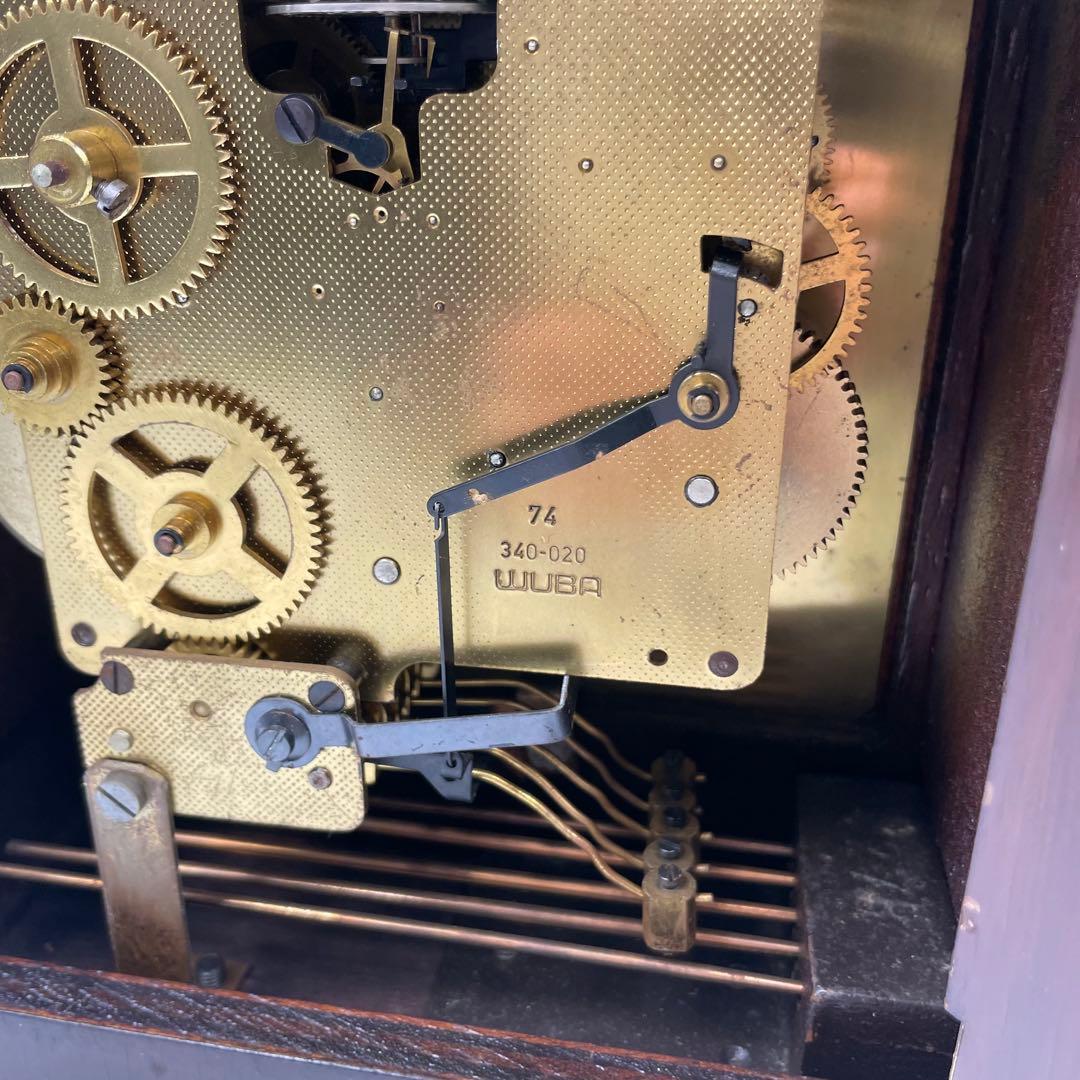 Warmink Wuba ウーバ ワルミンク ムーンフェイズ ゼンマイ式置時計