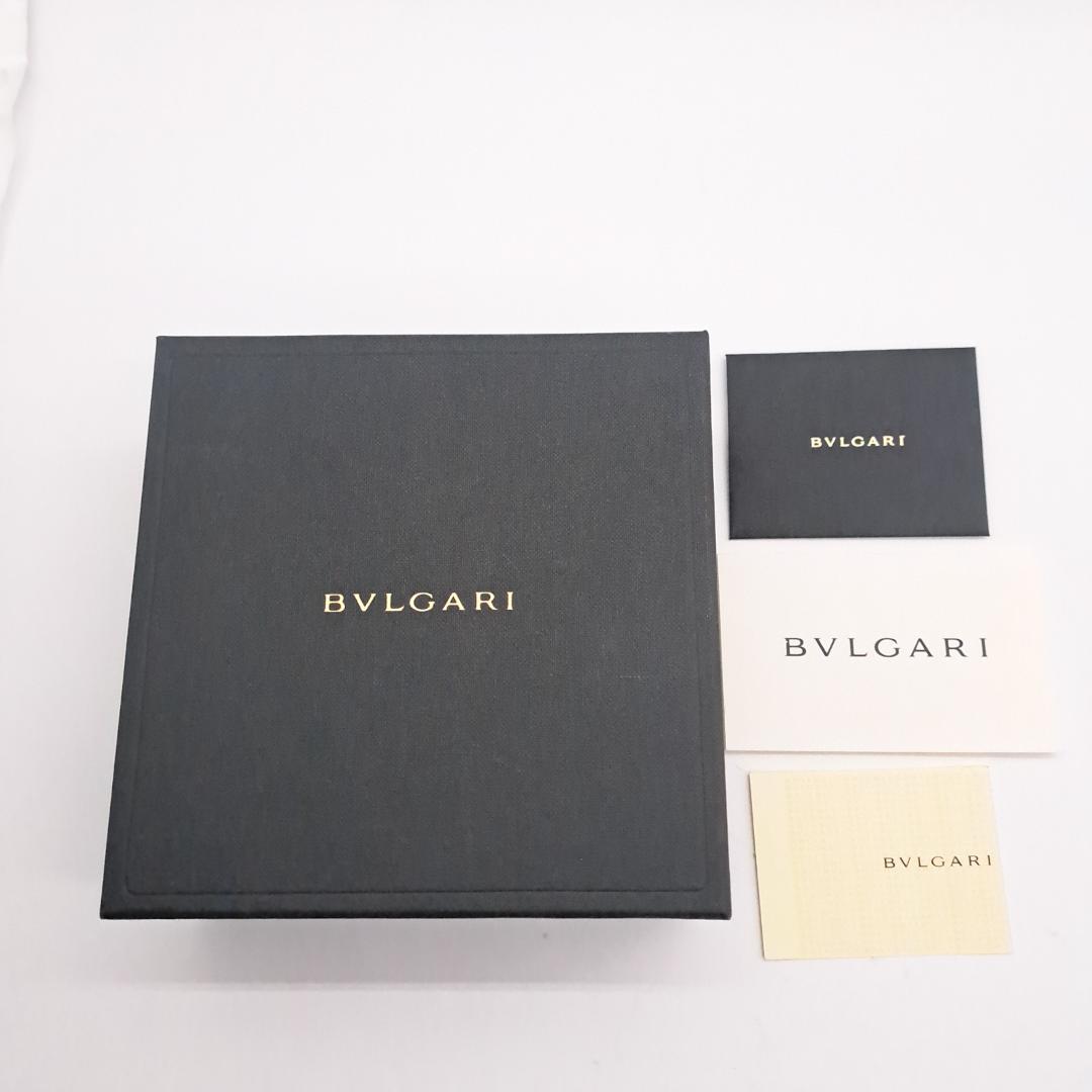 箱付き極美品✨ブルガリ ベルト サークルロゴ レザー ブラック