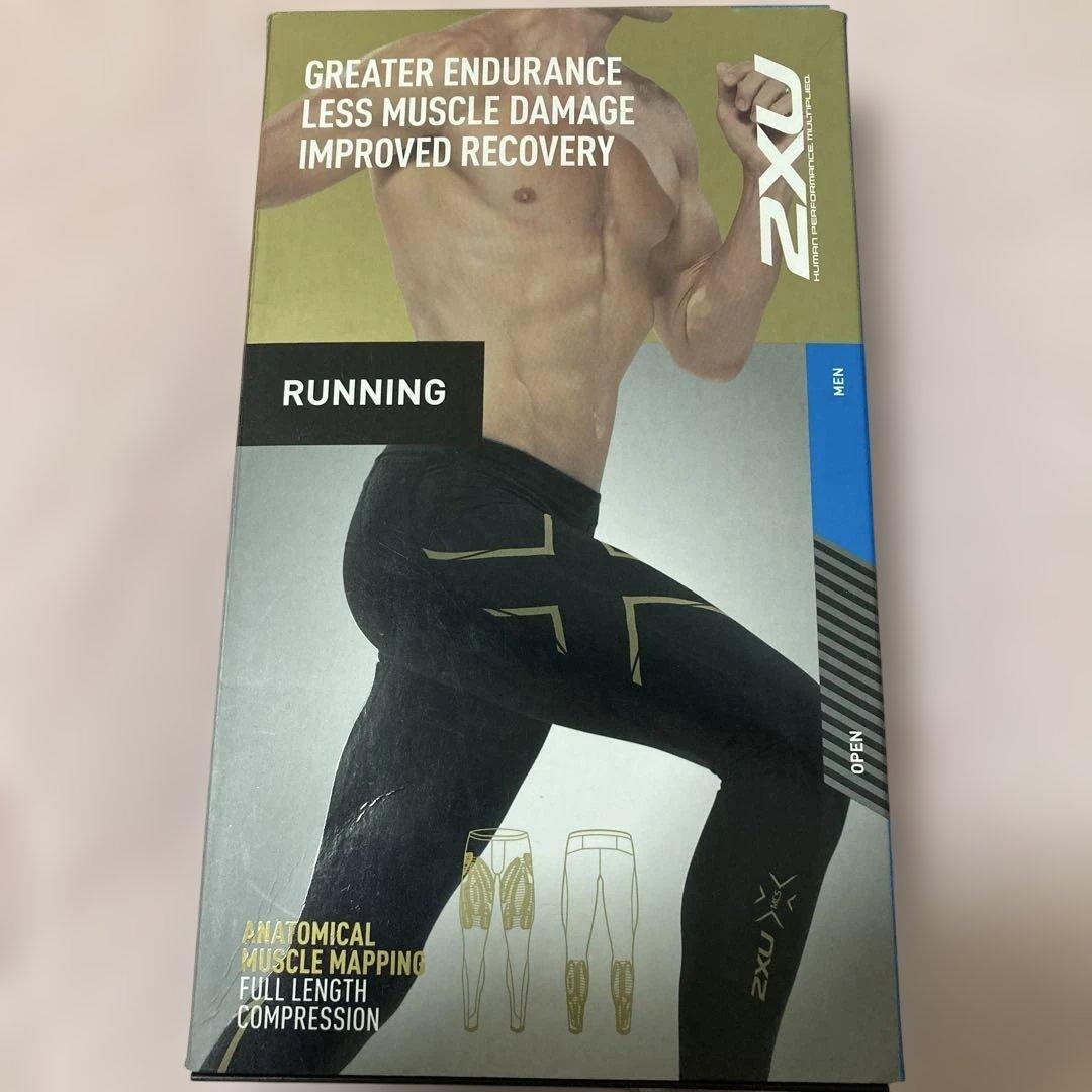 陸上用パンツ 2XU Muscle Containment Stamping Running