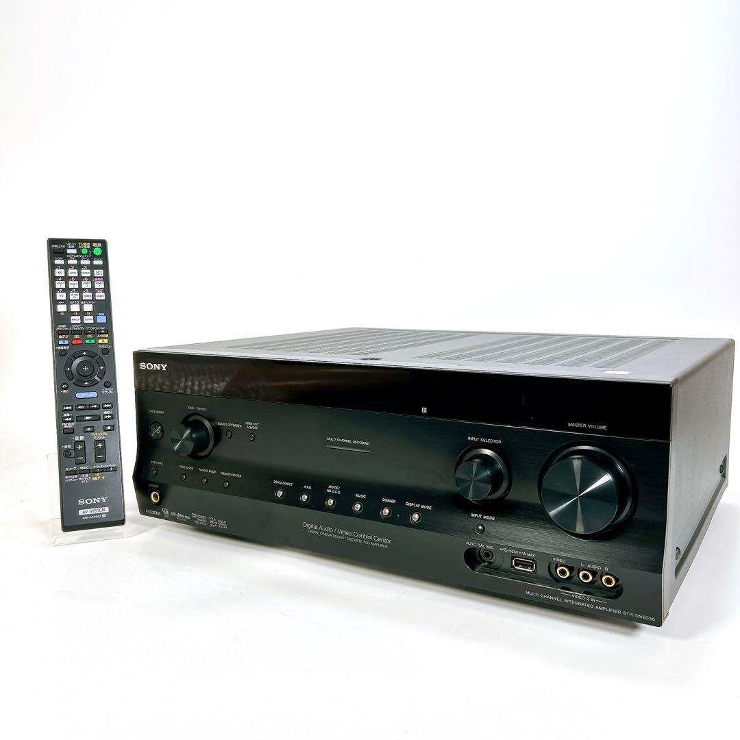 【美品】SONY マルチチャンネルインテグレートアンプ STR-DN2030