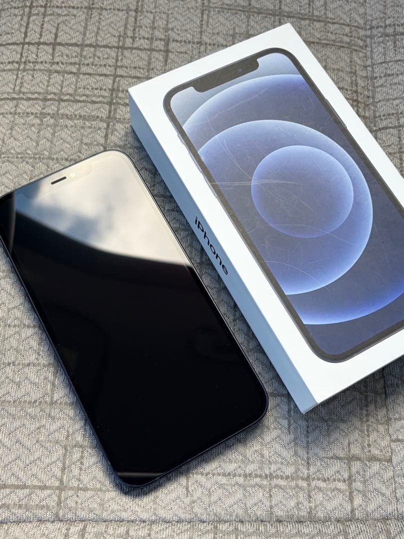 Apple iPhone 12 ブラック 本体　128GB　SIMフリー【美品】