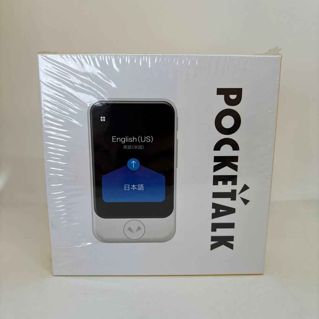 SOURCENEXT POCKETALK S グローバルツウシンツキ ホワイト…