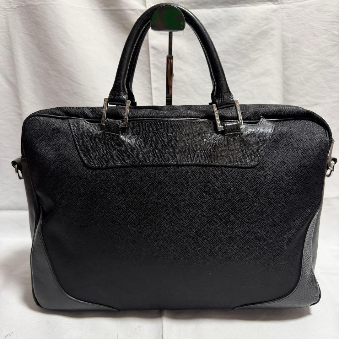 たつ様　ペッレモルビダ　ビジネスバッグ　キャピターノ　ブラック