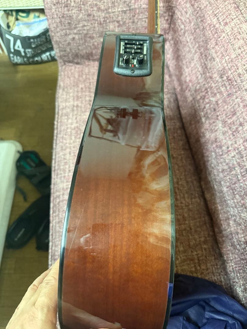 ヤマハFGX 512 SJ エレアコ美品　高級ハードケース付き