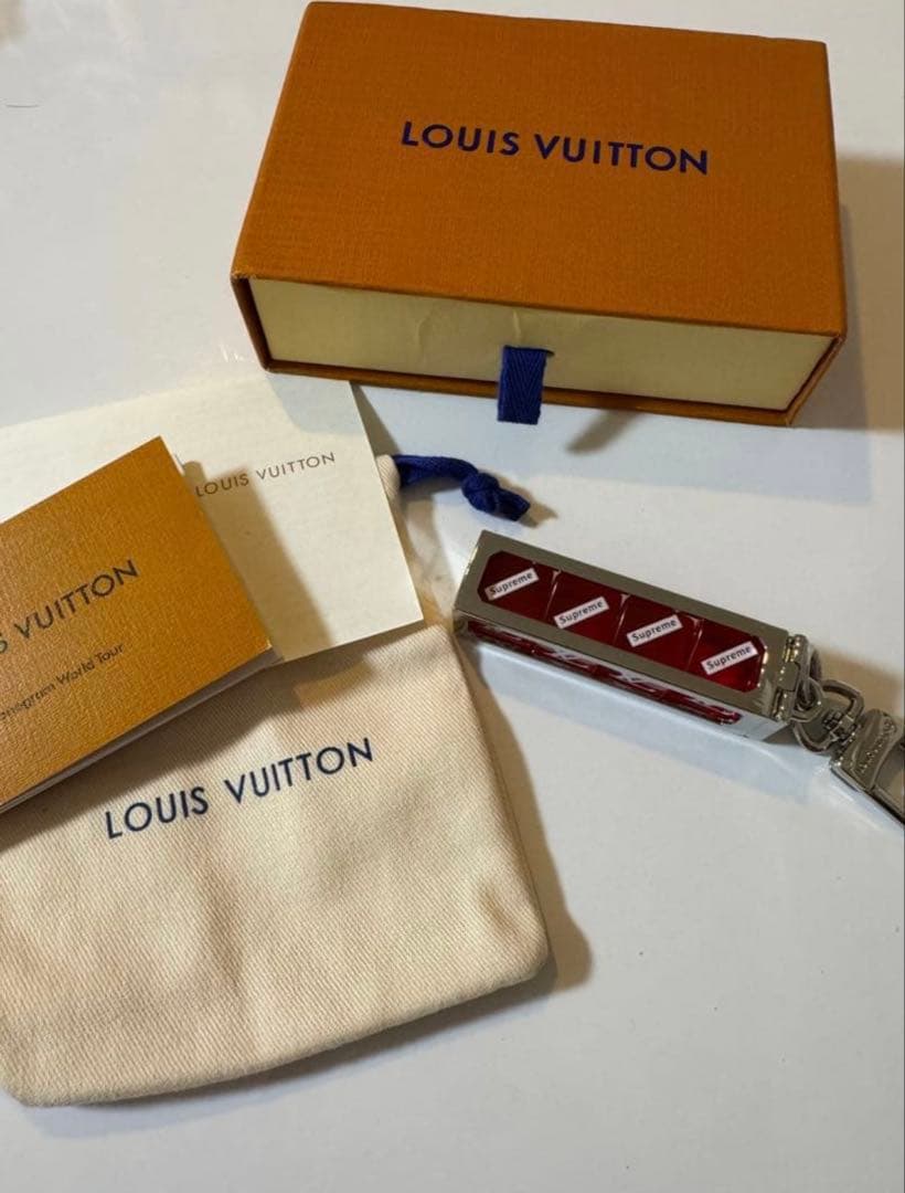 Louis Vuitton Supreme サイコロ キーホルダー