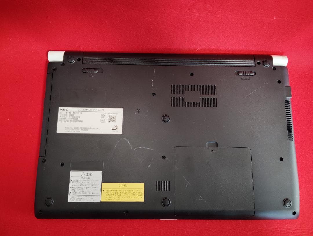 ★清潔感ある白★Windows11、Office搭載NECノートパソコン