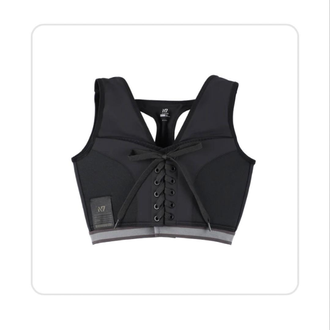 N7 /スポーツブラ / ひなちゃんねる / ブラック