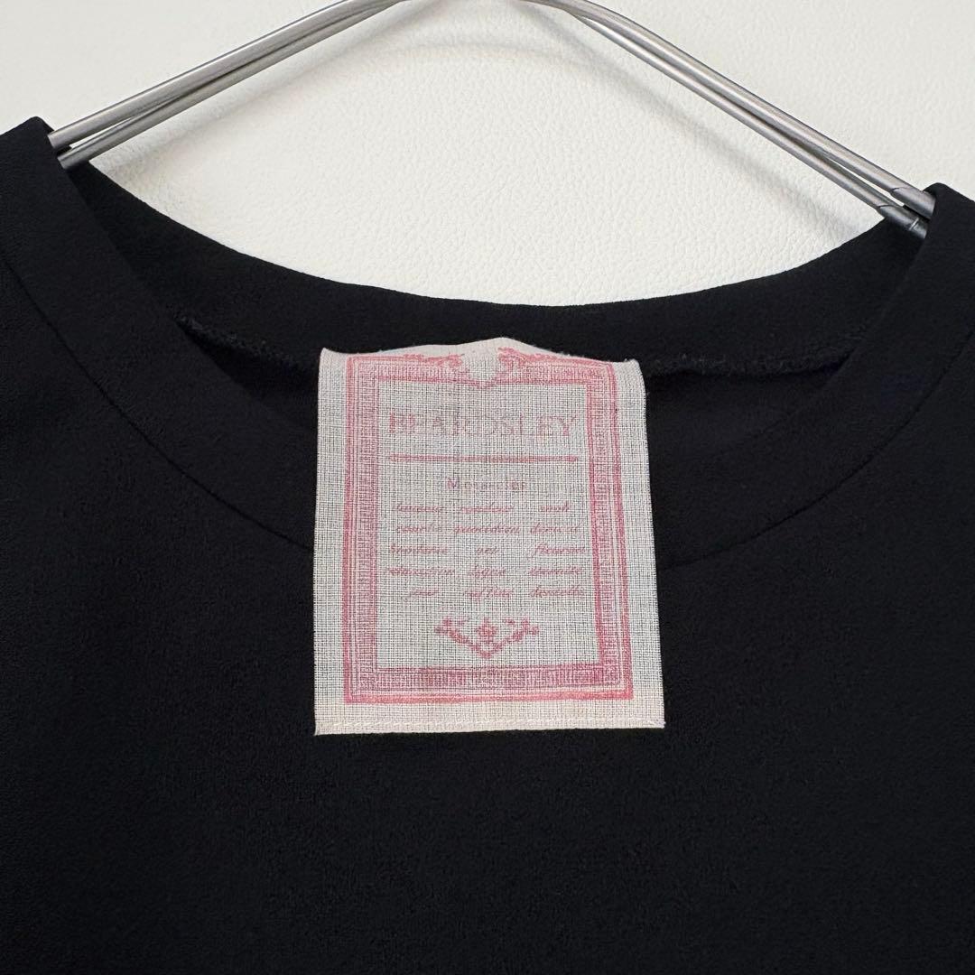 ✨極美品✨BEARDSLEY ビアズリー Tブラウス ブラック FREE