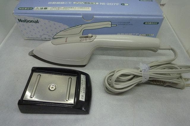 裁縫こて　ナショナルNI-207F 未使用品 　販売店在庫品　和裁こて　和裁コテ