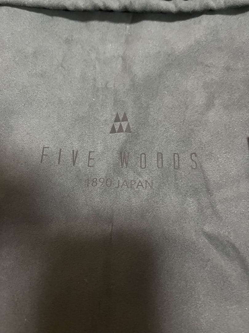 【こなき】FIVE WOODS レザートートバッグ ネイビーLsize