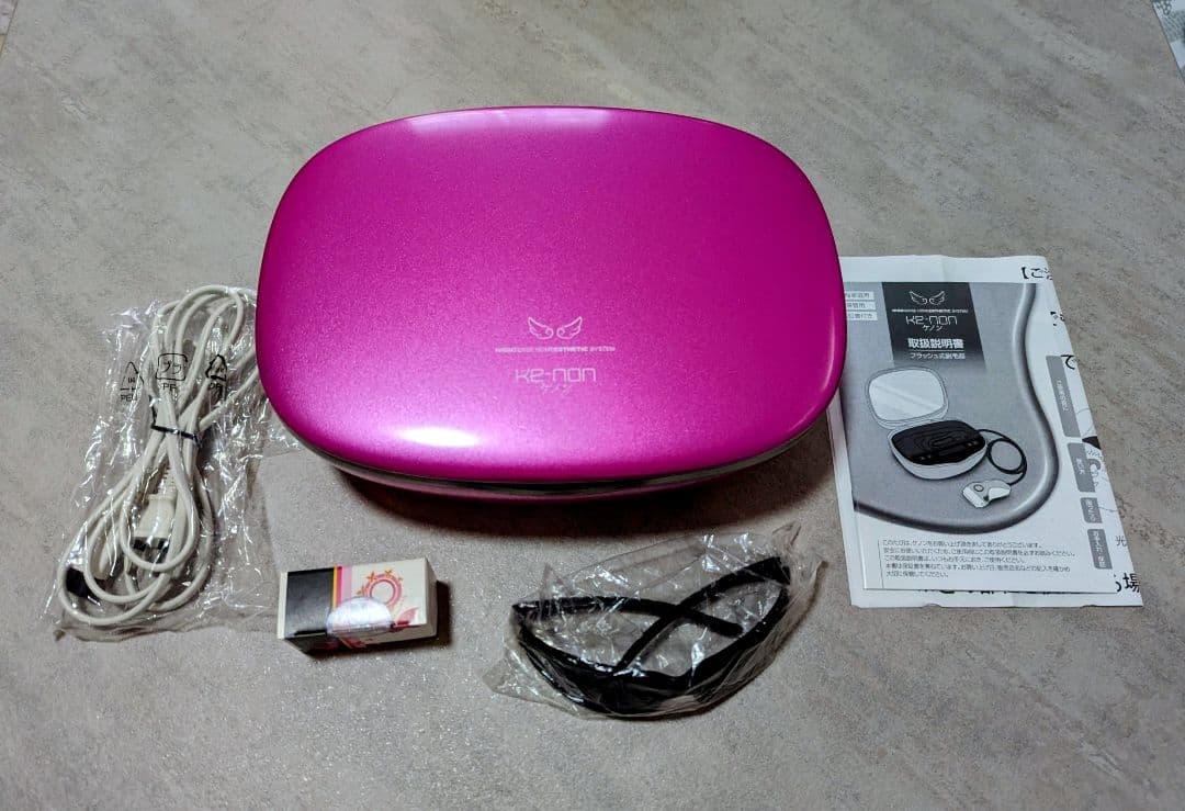 ケノン　家庭用脱毛器 ピンク