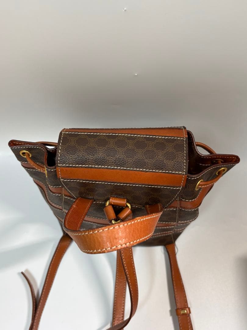 【美品】CELINE セリーヌ　マカダムミニリュック