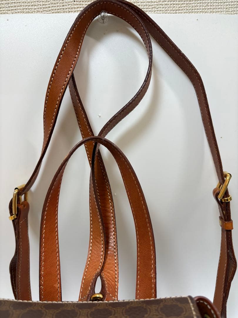 【美品】CELINE セリーヌ　マカダムミニリュック