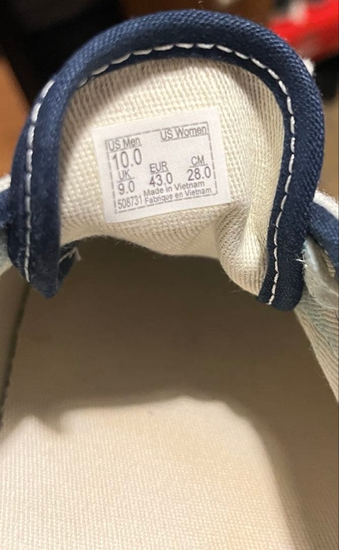 VANS Authentic ネイビー