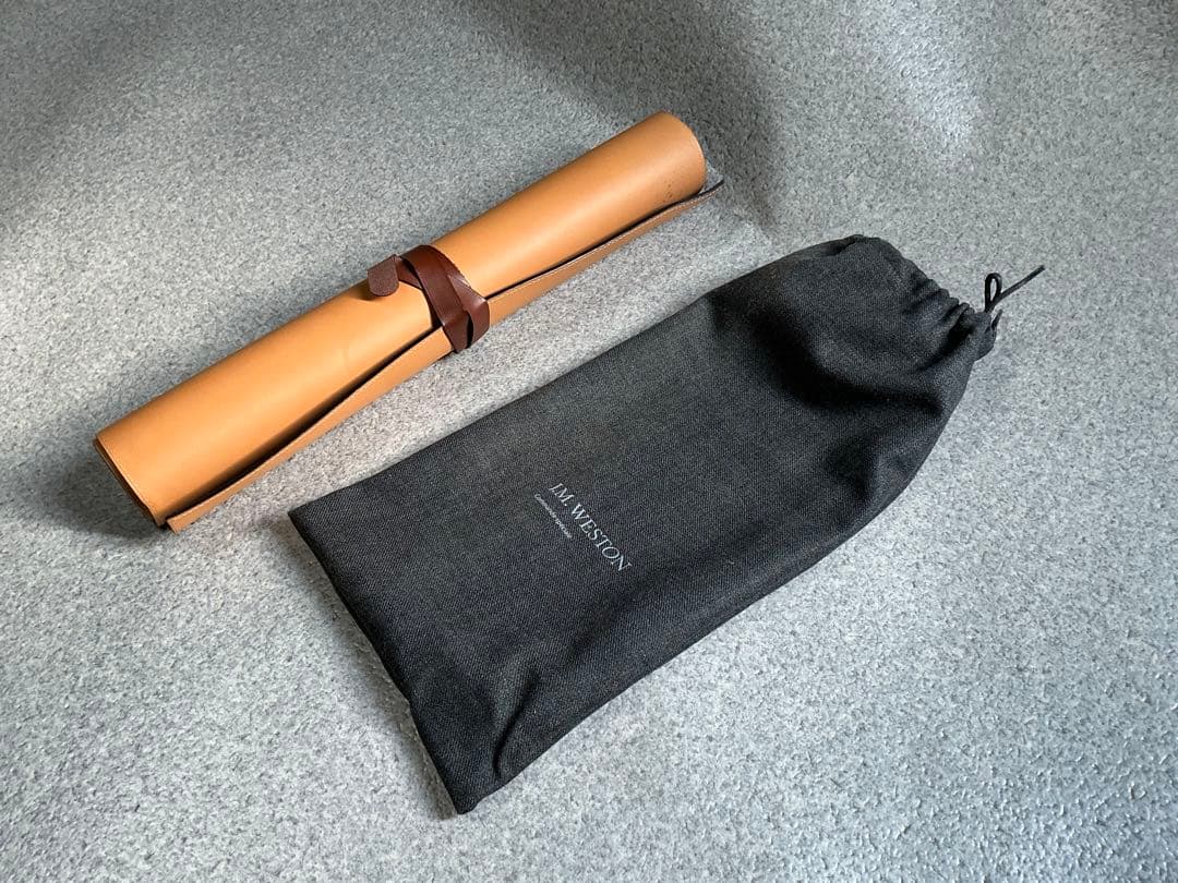 ち*ん様 J.M. WESTON シューケア レザーマット 非売品