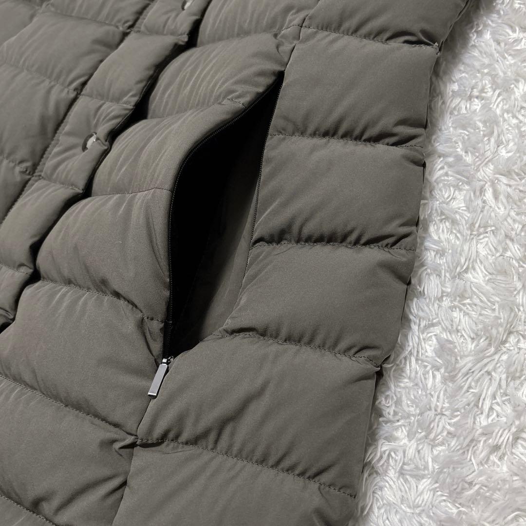 人気モデル✨ケープホーン サンタクルス ダウンコート ストレッチ カーキ 42