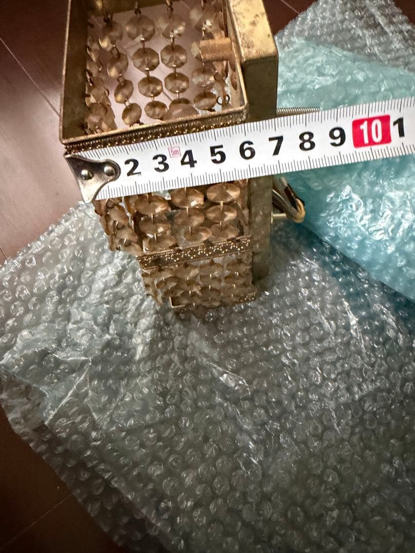 【当時物・サロンバス仕様】壁掛けシャンデリア 2個セット 観光バス取り外し品