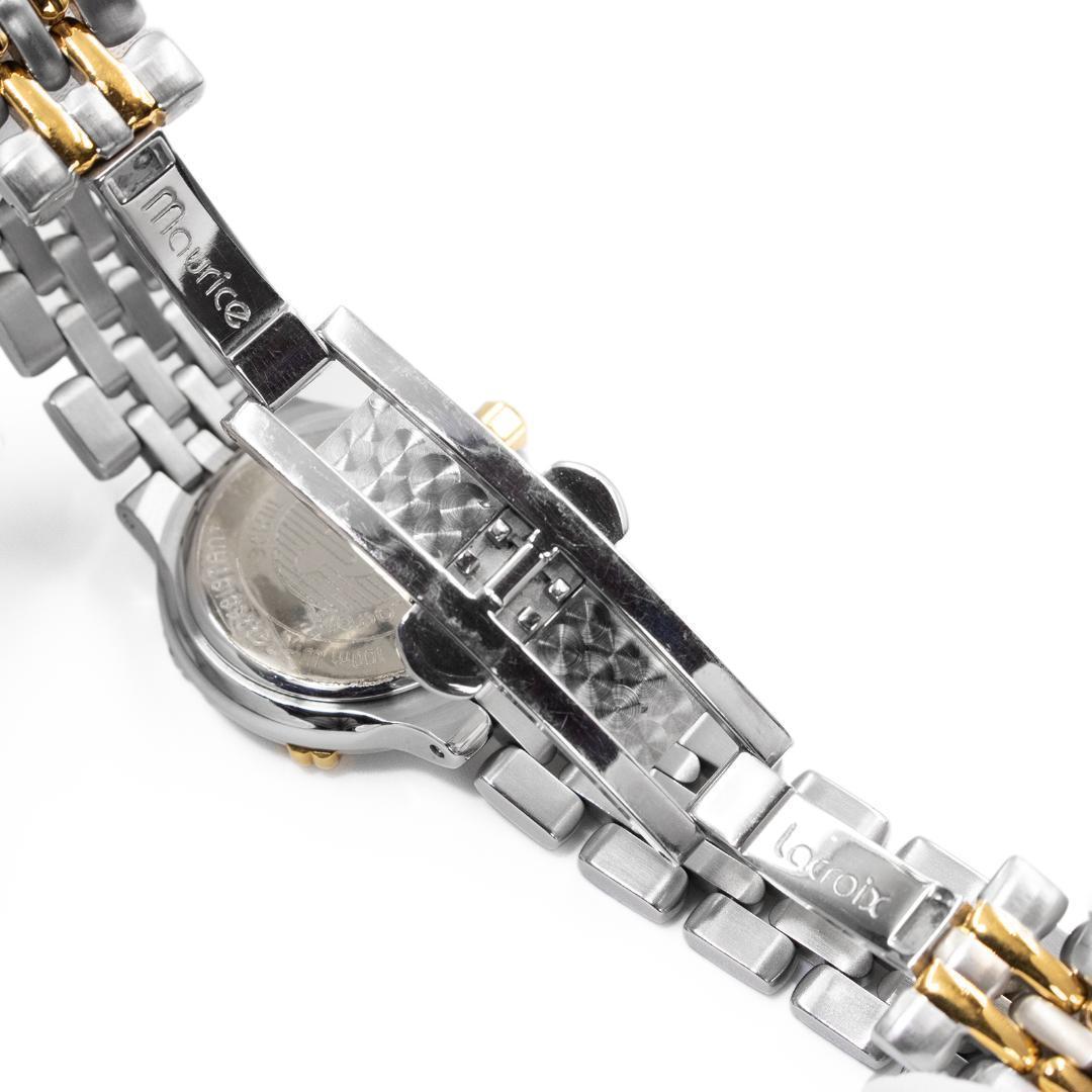 モーリスラクロア 腕時計 カリプソ レディース ゴールド シルバー ダイヤモンド