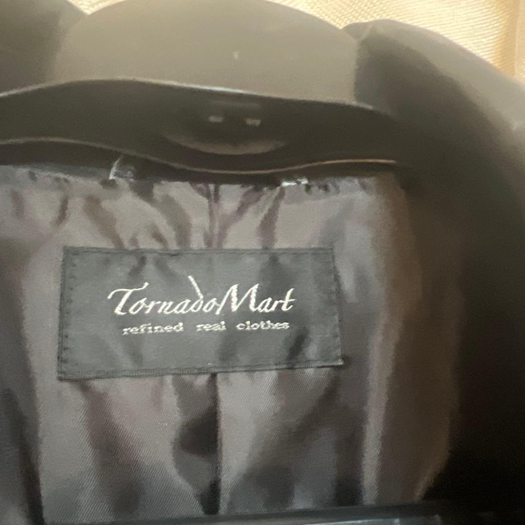 Tornado Mart ブラックレザージャケット　ライダースジャケット