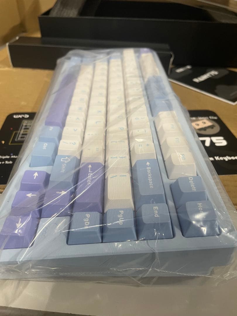 WOBKEY Rainy 75キーボード(Pro系モデル ブルーPro)