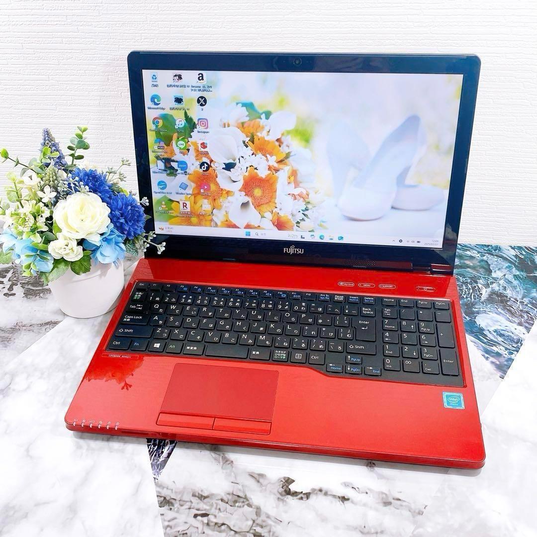 美品✨快適に使える♪新品SSD✨オフィス付き✨ノートパソコン/Windows11