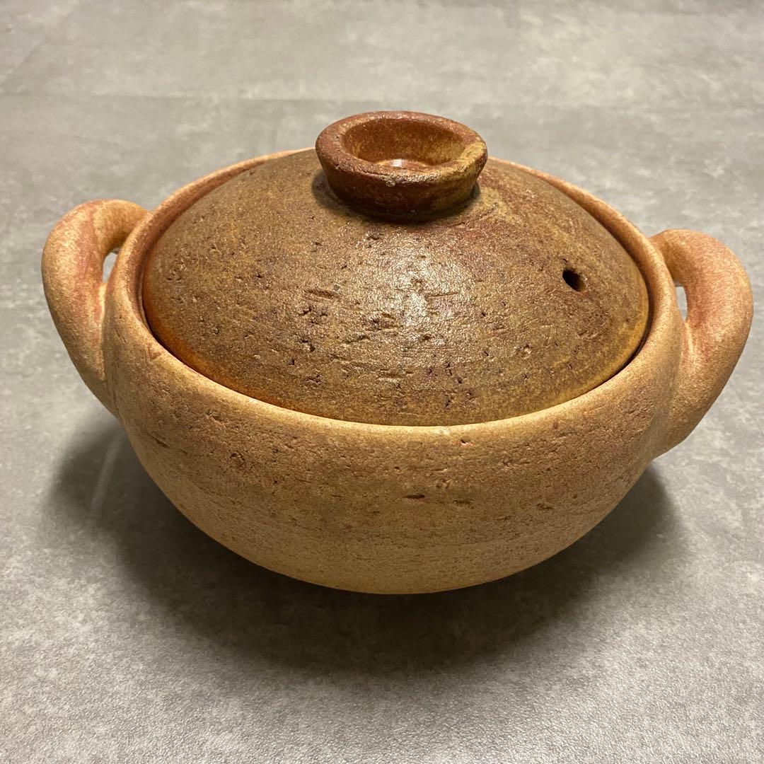長谷園　みそ汁鍋　小　約1〜2人用　土鍋