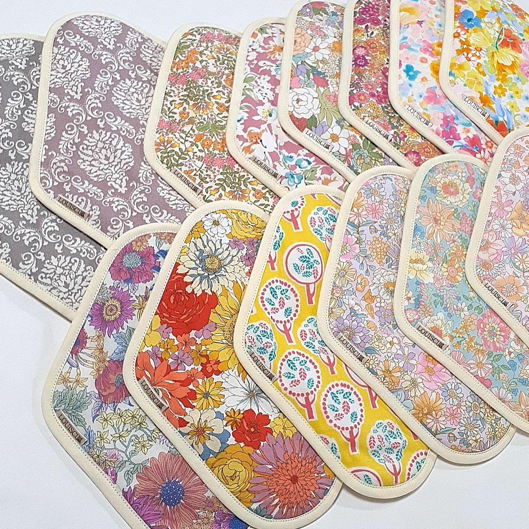 あい様　これからボタンをおつけします。計14枚オーガニック今治タオル布ナプキン