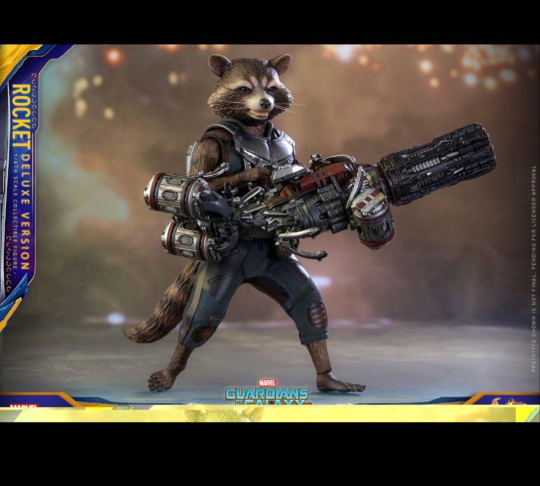 【美品】 ガーディアンズ・オブ・ギャラクシー　ロケット　ボーナスアクセサリー付